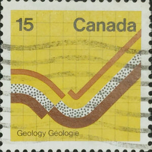 CANADA STAMP GEOLOGY GEOLOGIE