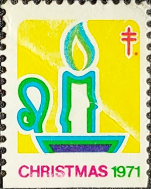 CHRISTMAS 1971 STAMP