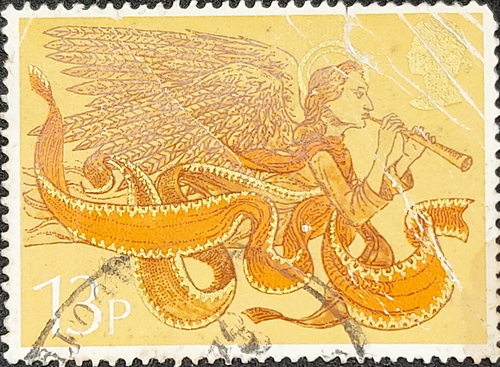 Angel with Trumpet, 13p