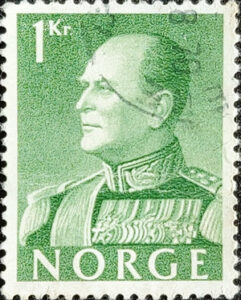 NORWAY 1958 King Olav V