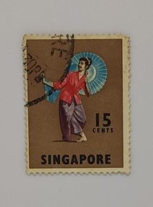 SINGAPORE STAMPS 15CENTS