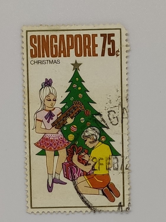 Stamp: Christmas (Singapore) (Singapore Festivals)