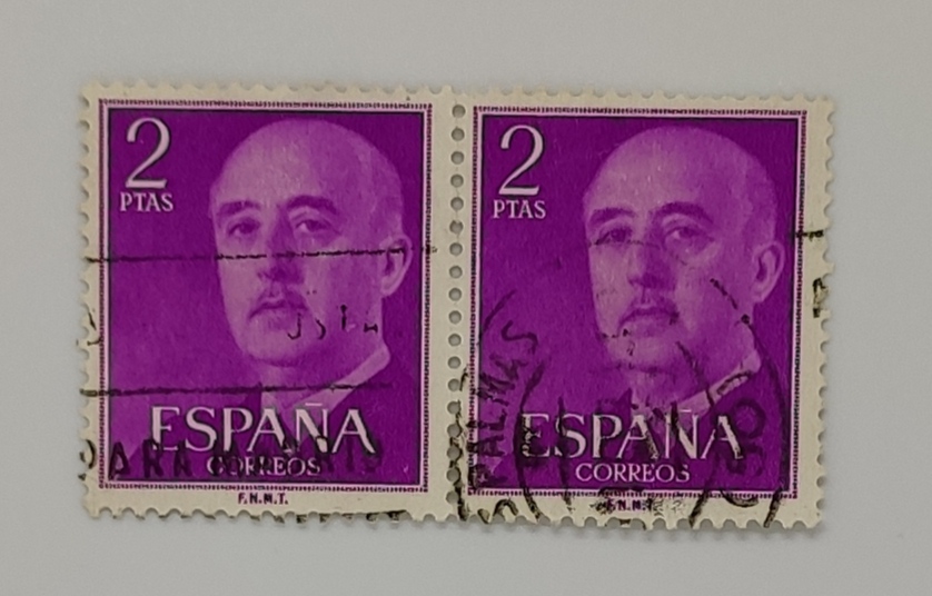 ESPAÑA 2 PTAS Spain Stamp Postage