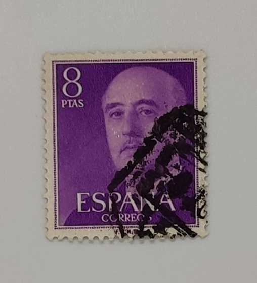 ESPAÑA 8 PTAS Spain Stamp Postage