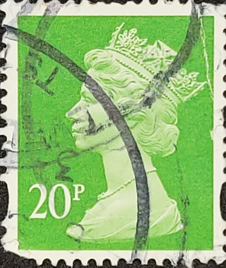 Queen Elizabeth II - Decimal Machin Stamp20P