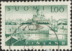 1963, 2. Januar/1974, 9. Januar. Briefmarken. Südhafen, Helsinki