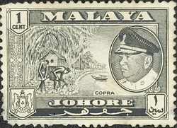 malaya stamp
