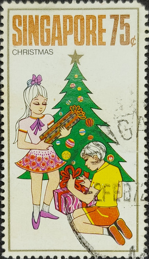 Stamp: Christmas (Singapore) (Singapore Festivals)