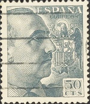 ESPAÑA 50 CTS STAMP Spain Stamp Postage
