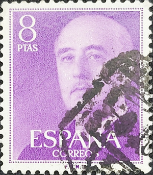 ESPAÑA 8 PTAS Spain Stamp Postage