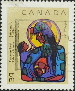 stamp:Canada peace on Earth
