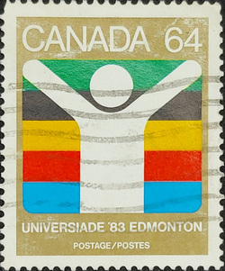STAMP: CANADA UNIVERSIADE '83 EDMONTON