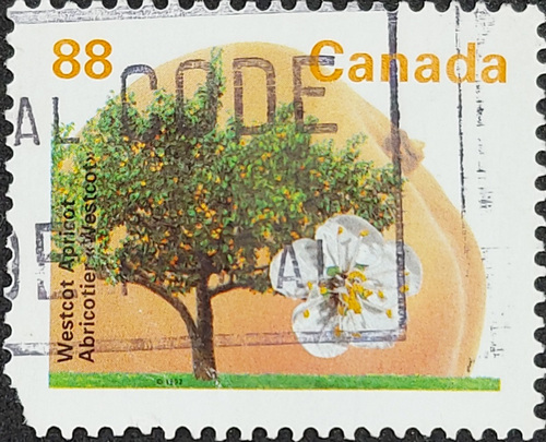 Stamp: Canada Westcot Apricot
