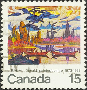 J.E.H.MacDonald painter/peintre 1873-1932 Canada 15