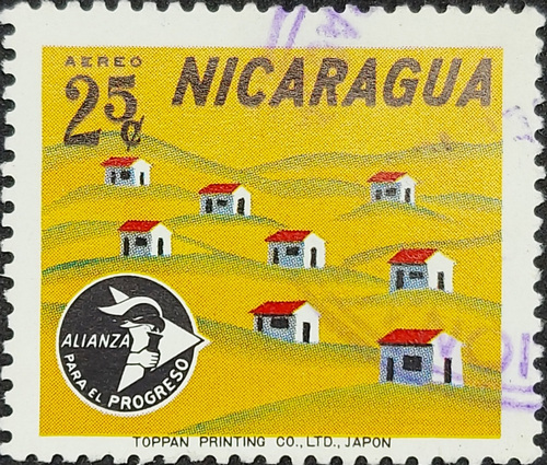 Nicaragua stamp-Toppan Printing Co. Ltd.,JAPON