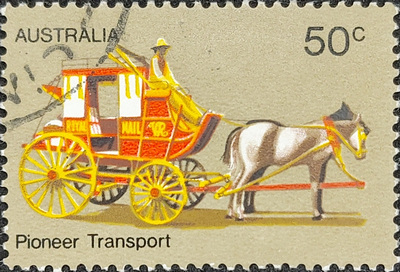 AUSTRALIA STAMP Pioneer Transport