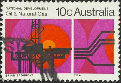 AUSTRALIA STAMP Oil & Natural Gas