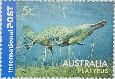 AUSTRALIA STAMP PLATYPUS