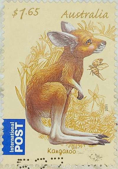AUSTRALIA STAMP Kangaroo