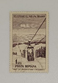 TELEFERICUL POIANA BRASOV CIRCA 1964