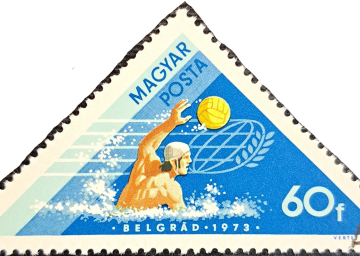 BELGRADE 1973 triangular stamps