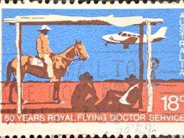 50 YEARS ROYAL FLYING DOCTOR SERVICE