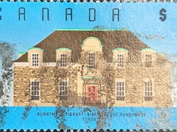 CANADA Stamps Runnymede Library, Toronto