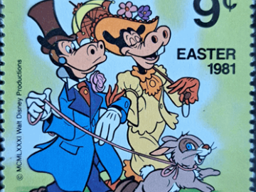 HORACE HORSECOLLAR and CLARABELLE COW EASTER 1981