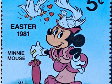 MINNIE MOUSE EASTER 1981